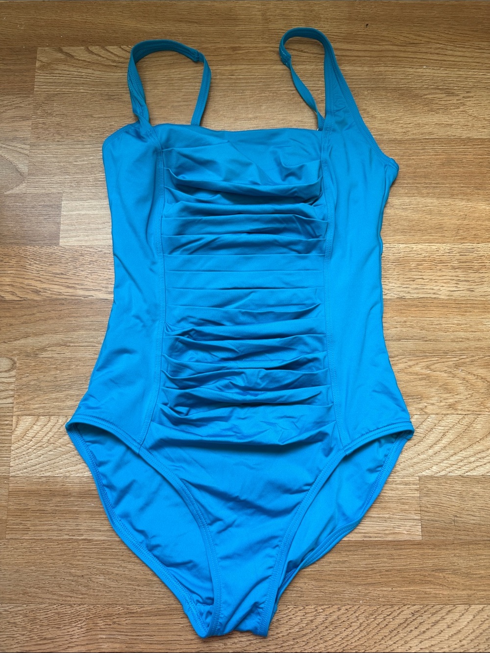 Michael Kors Bright Turquoise One-Piece Swimsuit